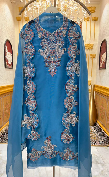 Sarini Motidar Suit (Blue)