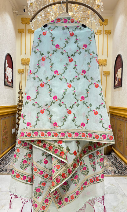 Rajvella Banarasi Chanderi Suit