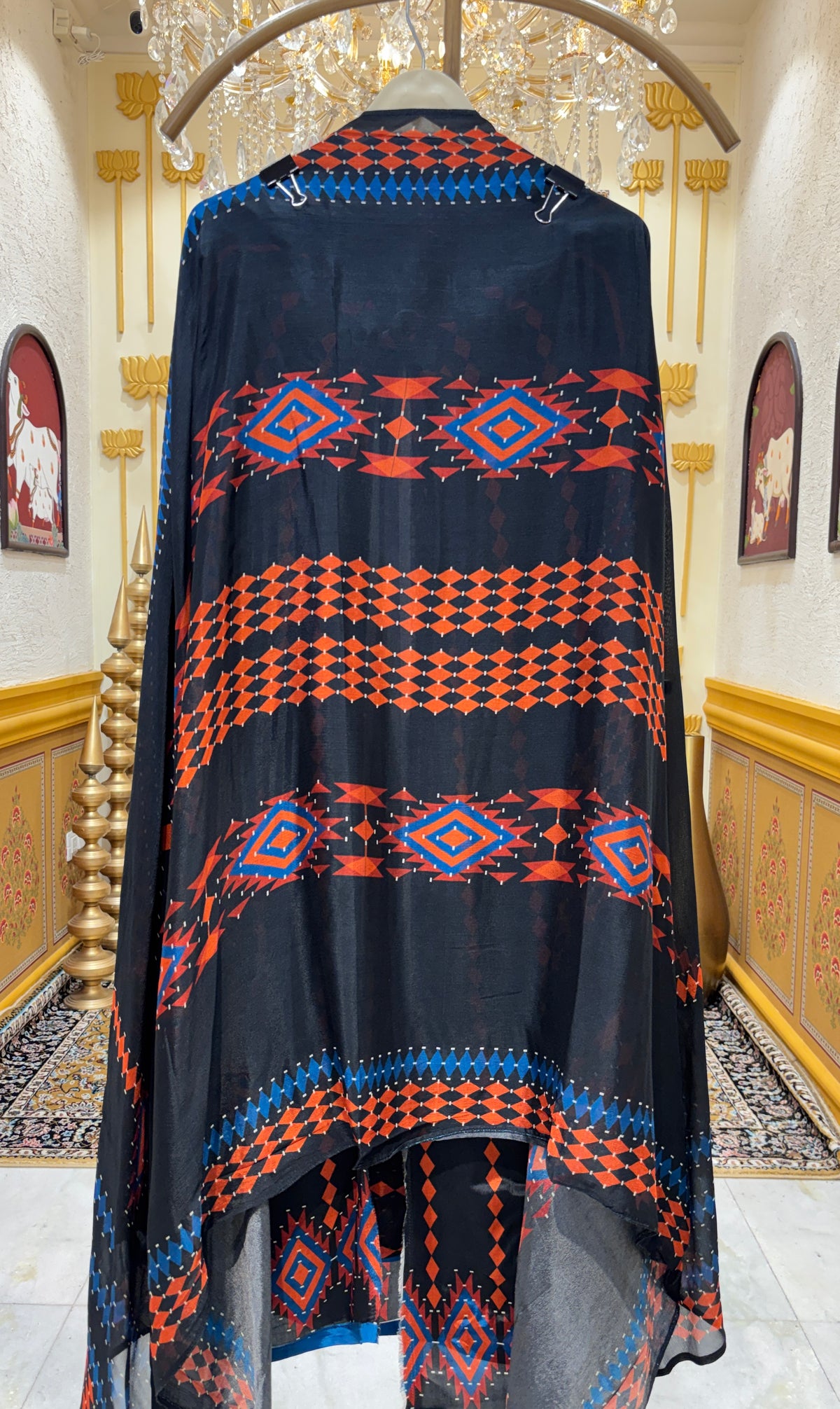 Elara Printed Crepe Suit