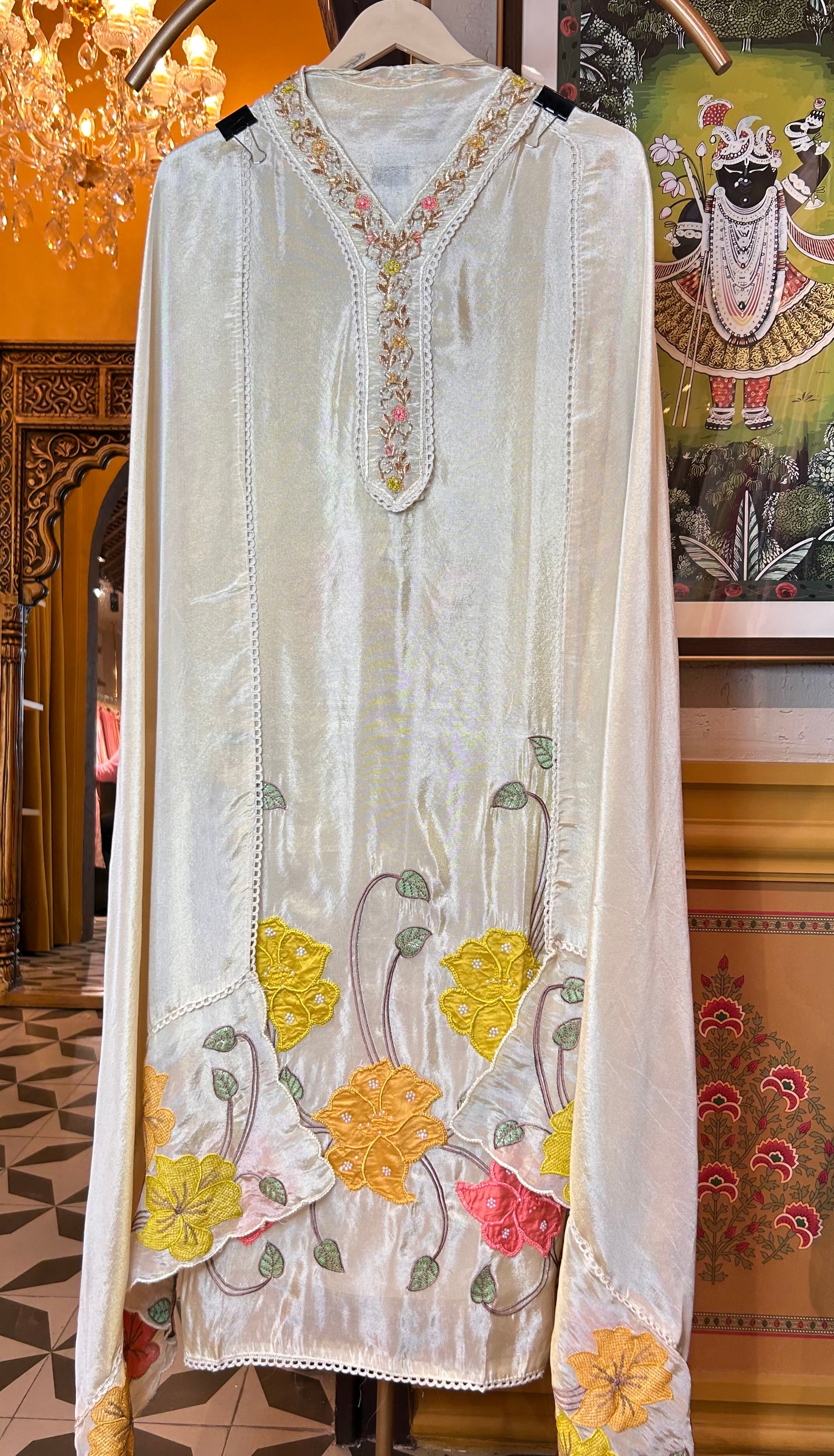 Zehmina Organza Suit