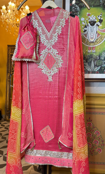 Chandrika Organza Suit