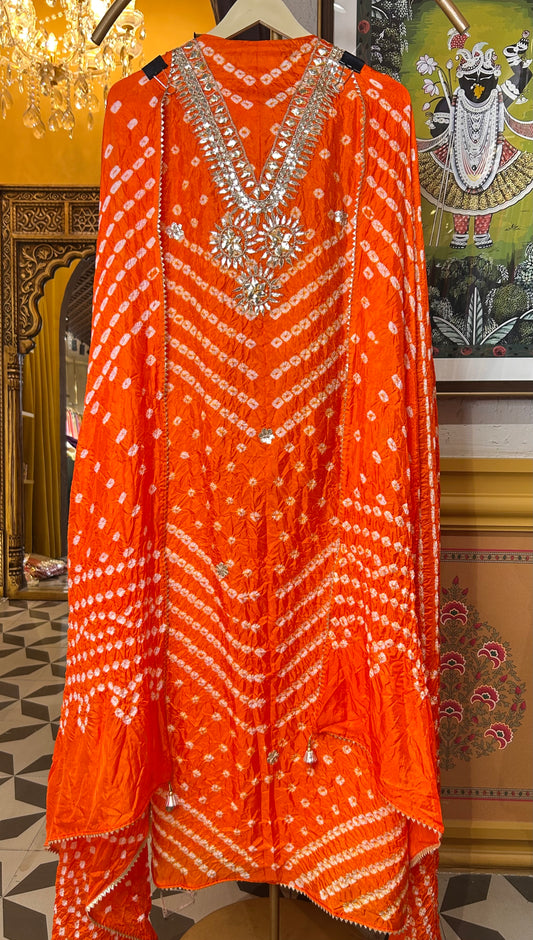 Rang-e-Bandhej (Orange)