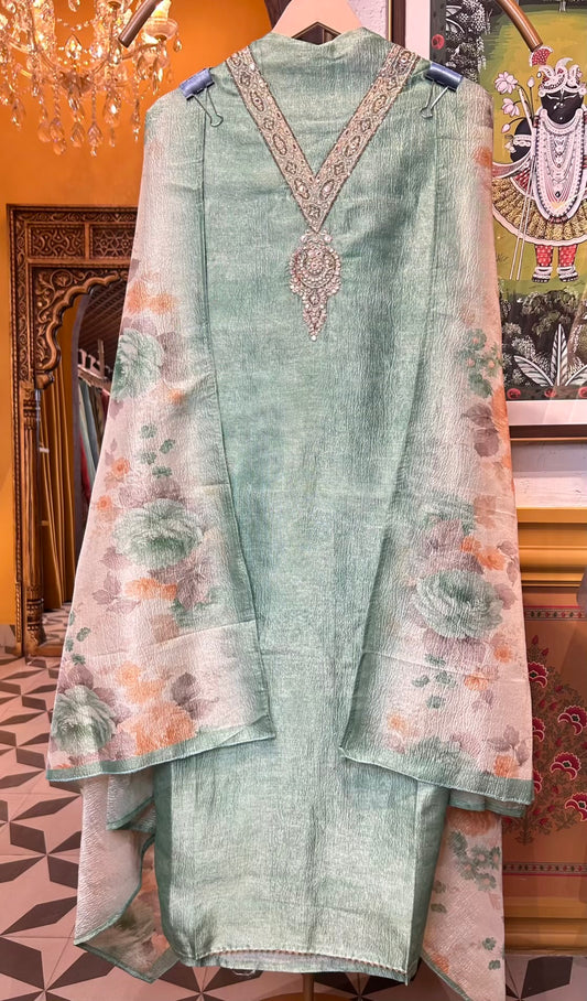 Zarehza Tissue Suit (Green)