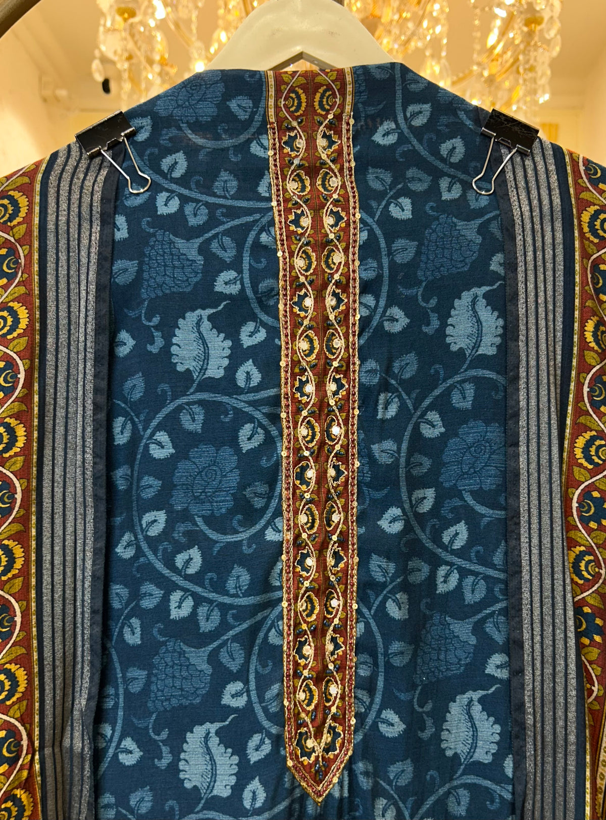 Kashni Ajrakh Suit