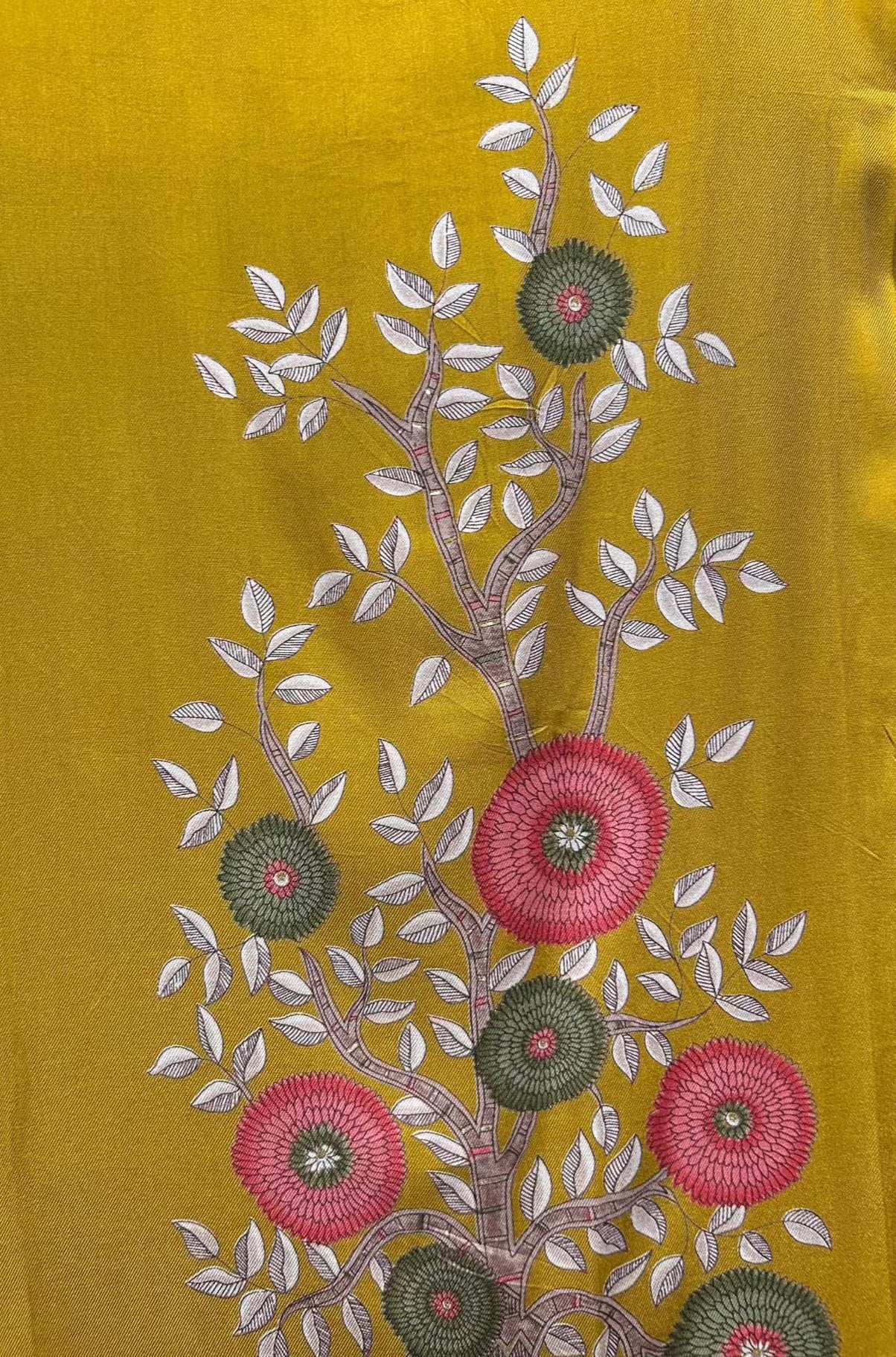 Mehzaan Pashmina Suit (Yellow)