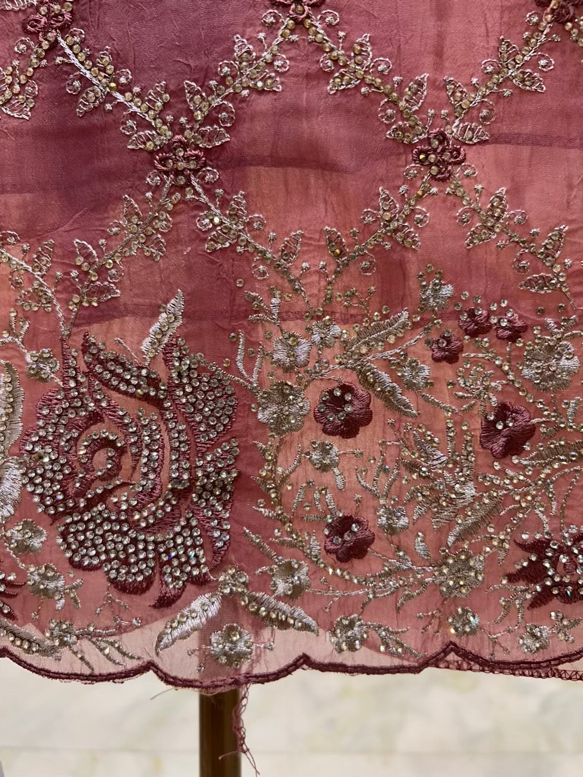 Mehrya Zari Élan Suit (Pink)