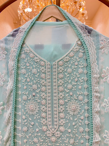Aabroo Cutdana Georgette Suit
