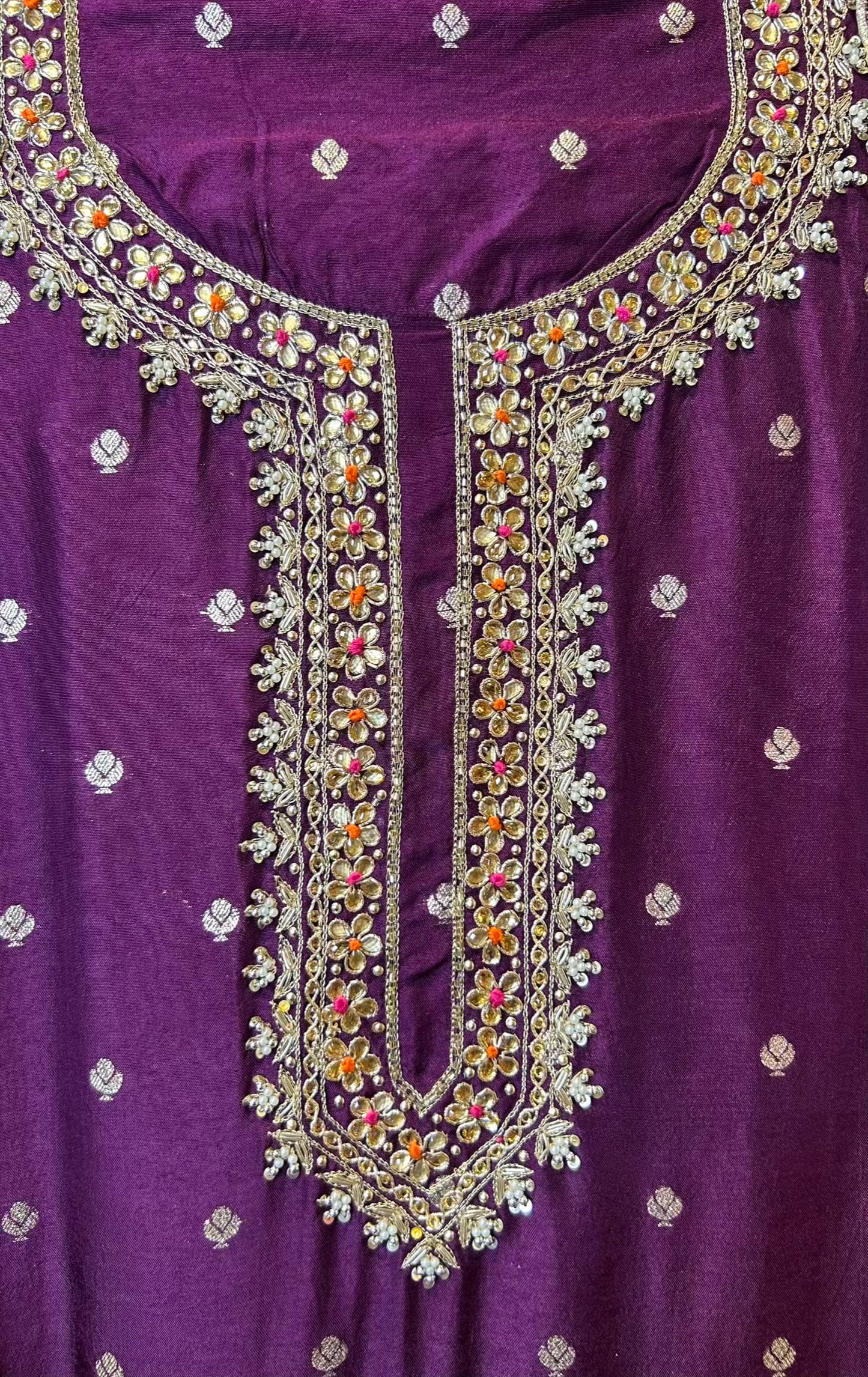 Gulnaaz Adaa Suit (Wine)