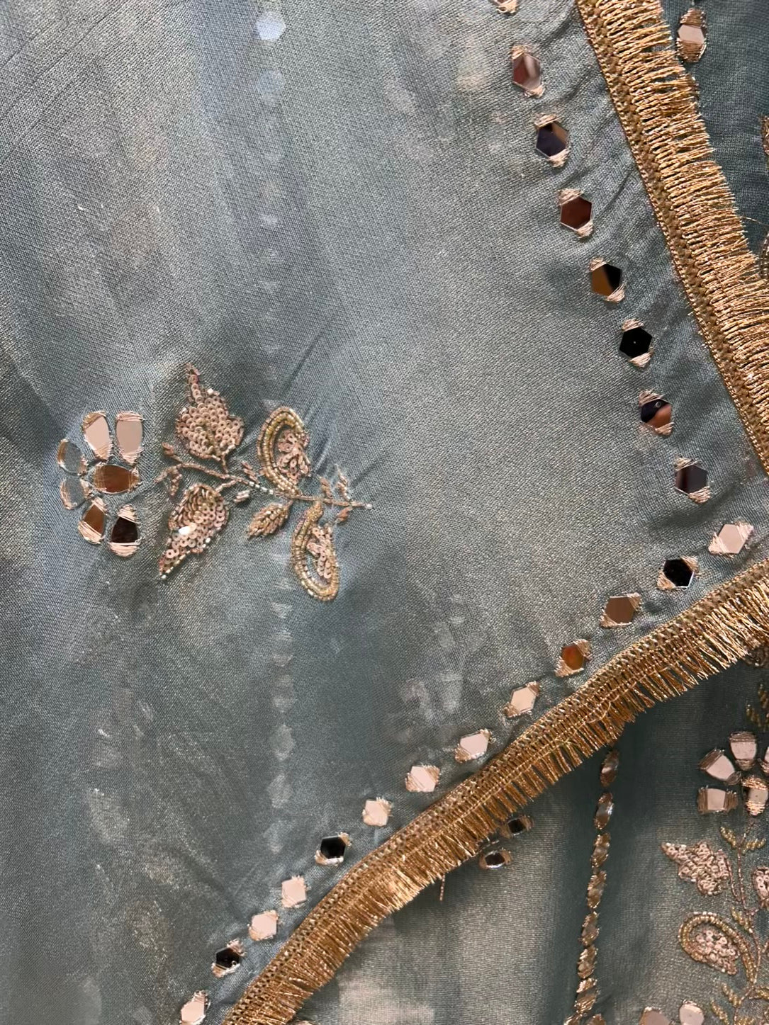 Afsara Noor Aaina Suit (Blue)