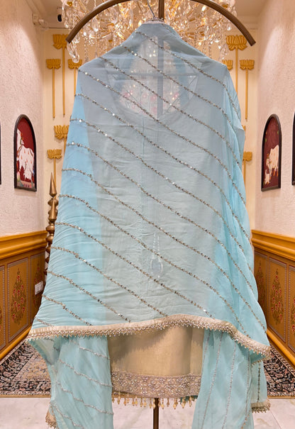 Inaya Organza Sharara Set