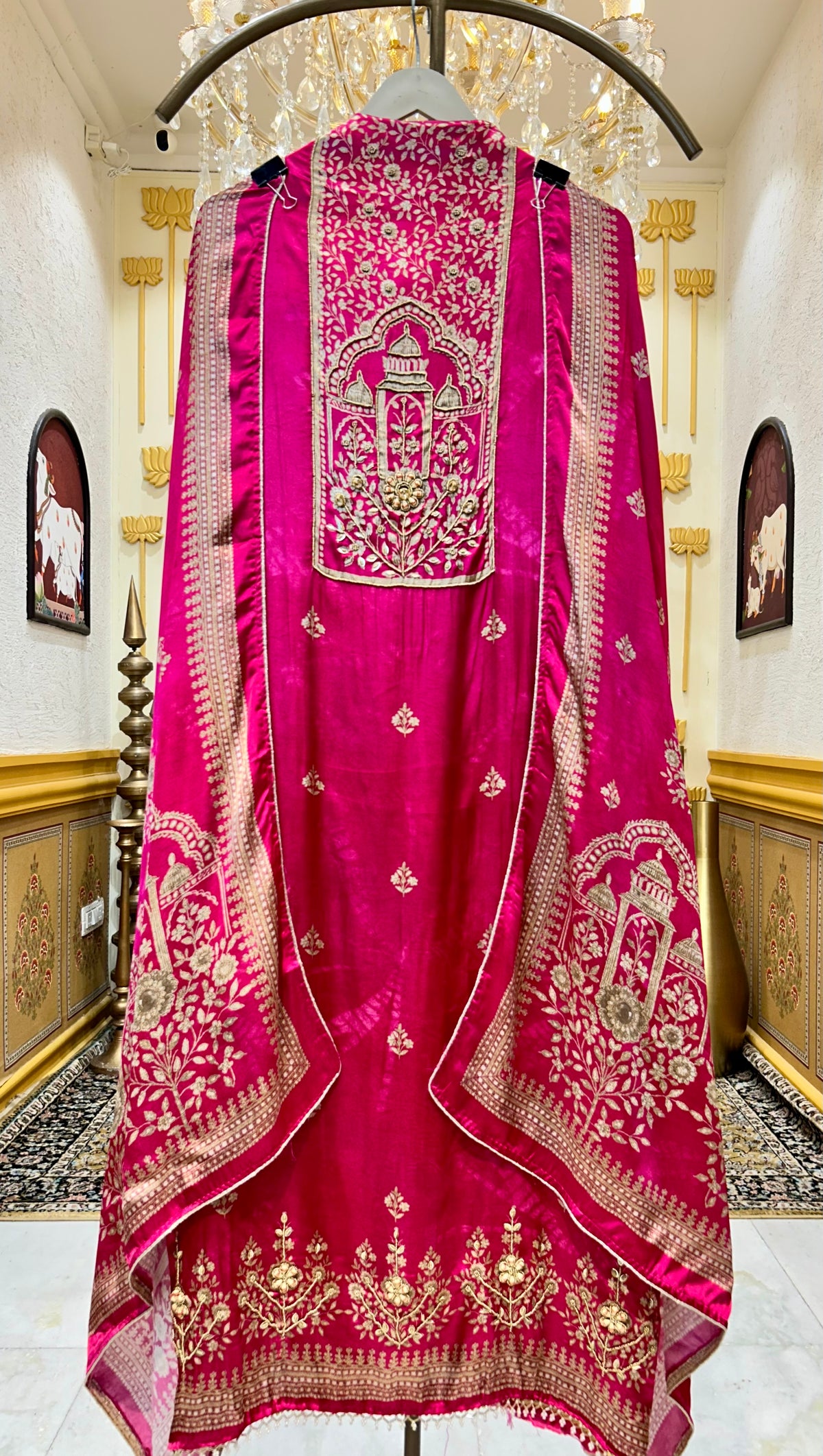 Mizhara Gaji Silk Suit