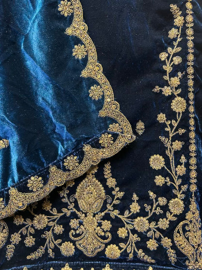 Rimvaar Velvet Suit (Blue)