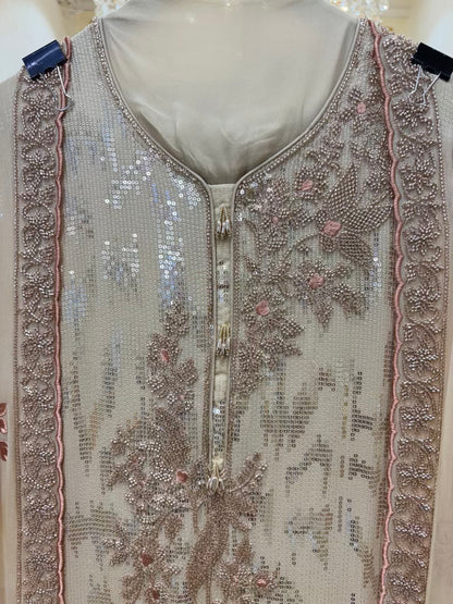Saera Sequin Georgette Suit