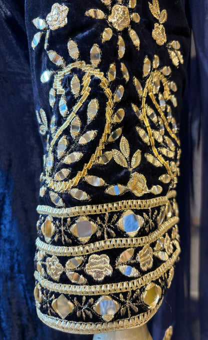 Samaara Velvet Farshi Suit