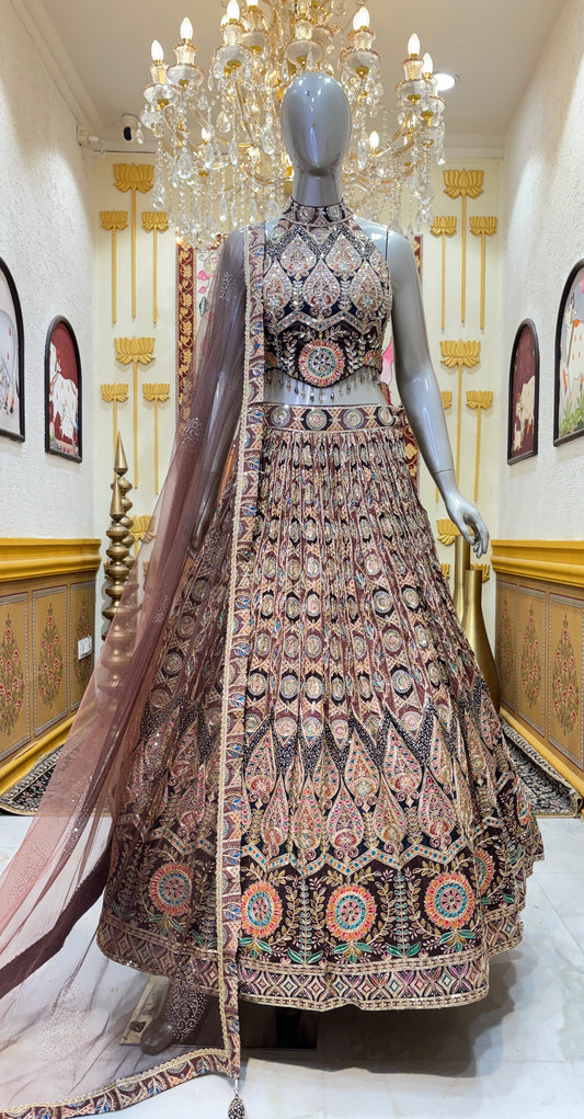 Mahajabeen Couture Lehenga
