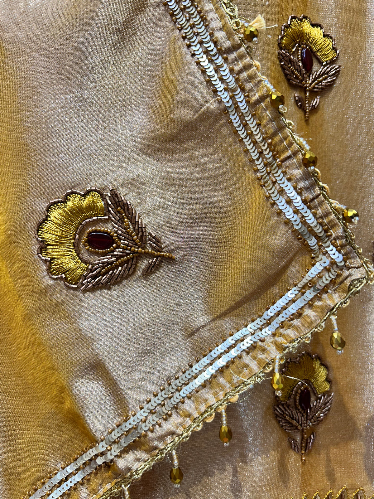 Ruhzaina Organza Suit