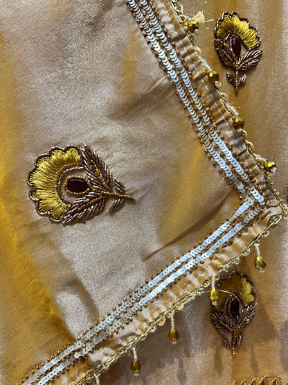 Ruhzaina Organza Suit