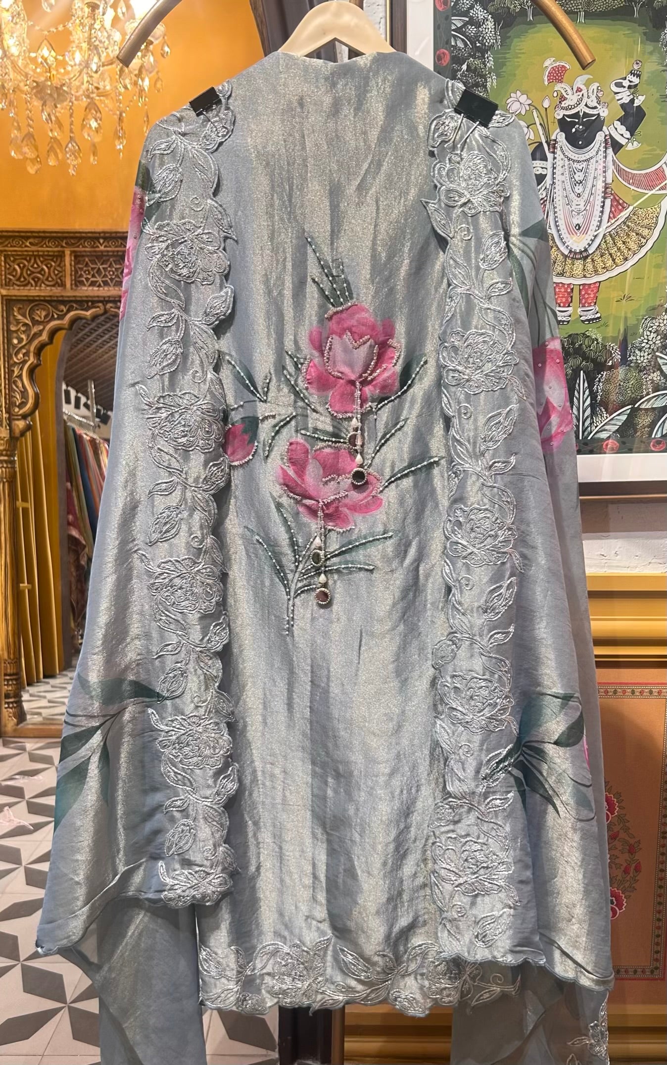 Zaristi Organza Suit