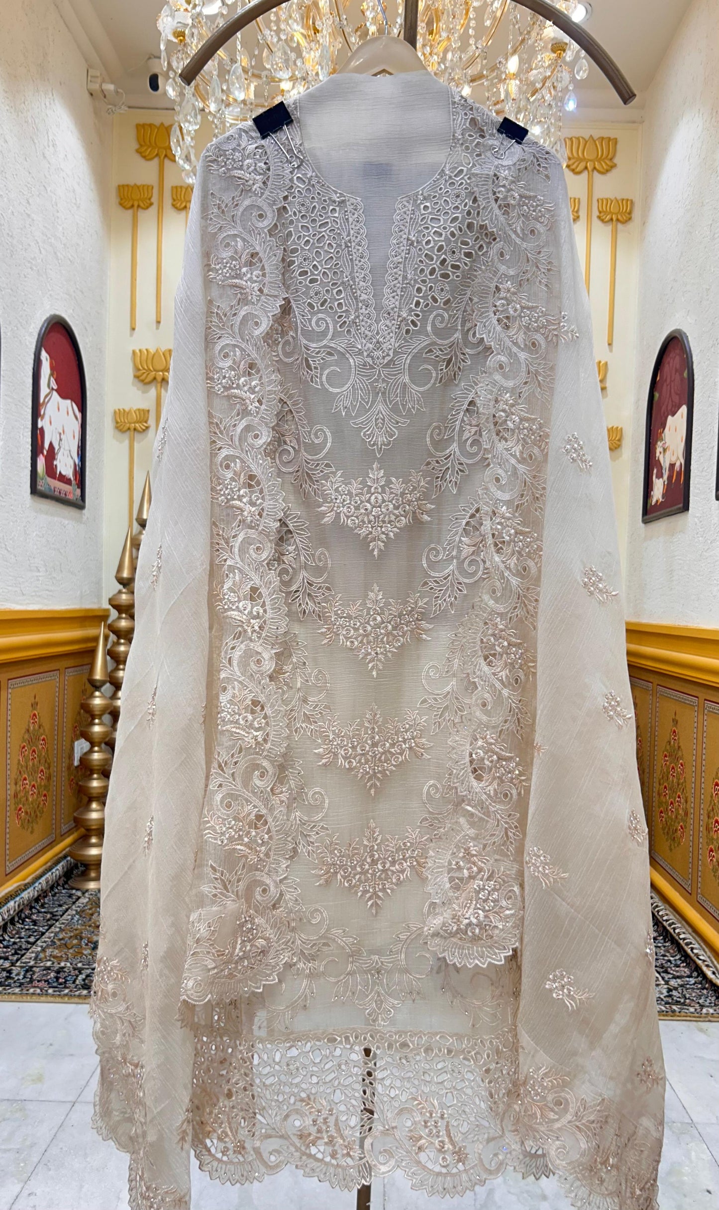 Zaira Crush Tissue Suit