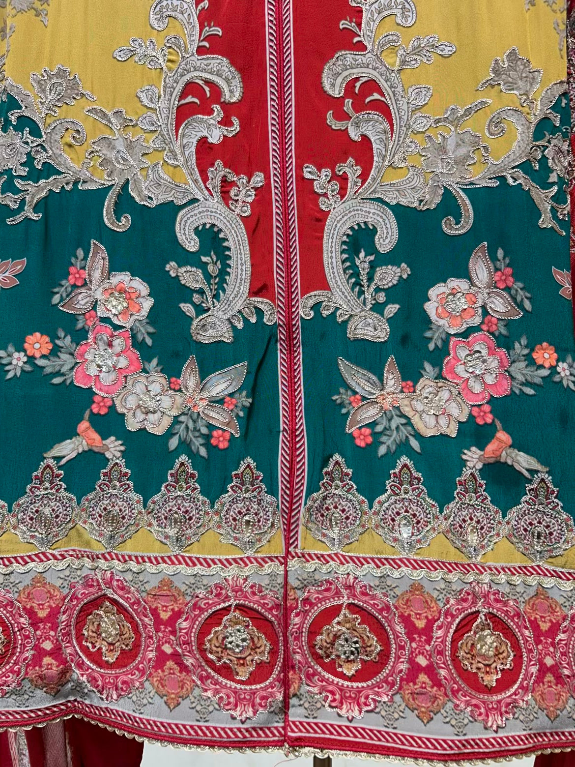 Iraaya Zari Print Élan (Red)