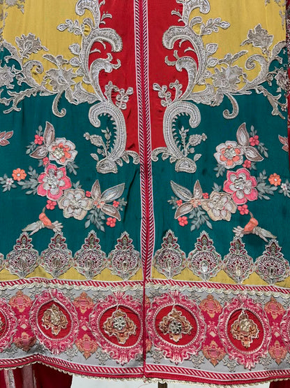 Iraaya Zari Print Élan (Red)