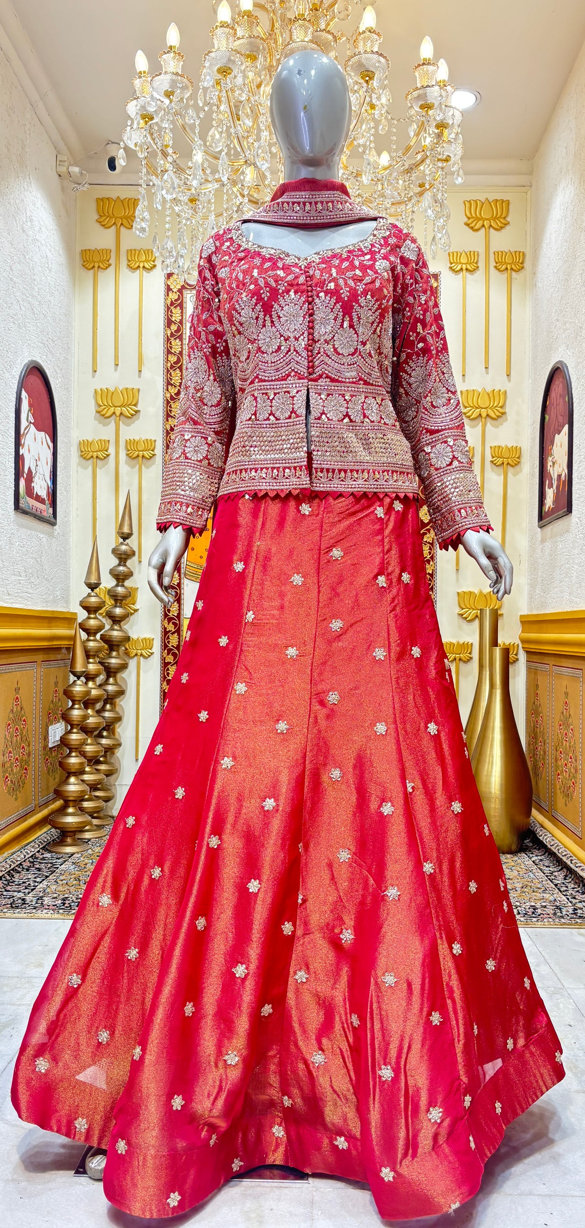 Parizelle Peplum Lehenga