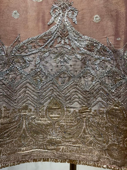 Riyara Gota Noor Suit (Peach)