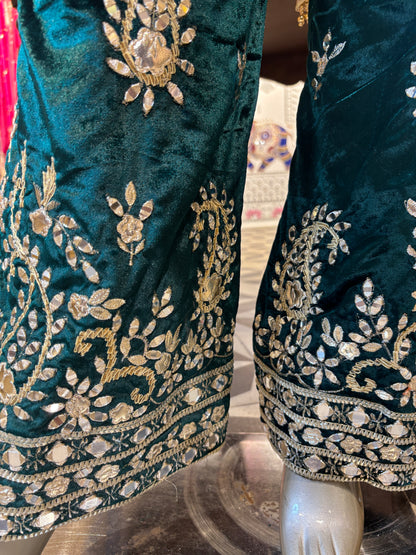 Samaara Velvet Farshi Suit