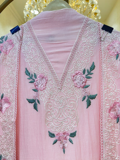 Noorza Thread Chanderi Suit
