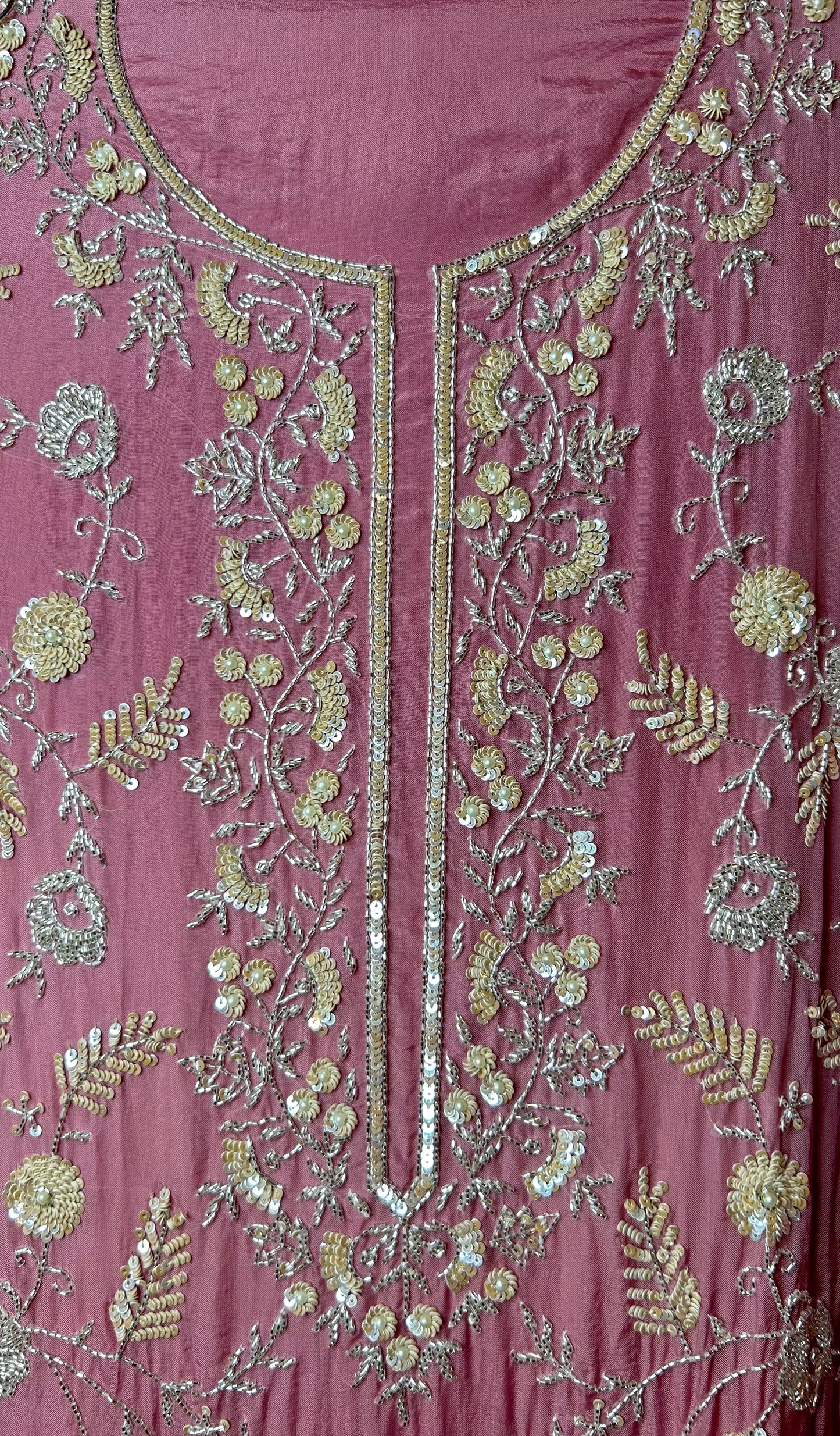 Zyrah Organza Suit (Pink) ji