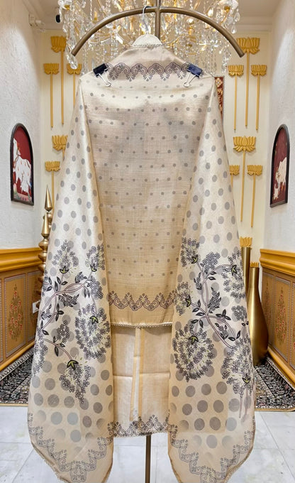 Mehira Silk Naqsh Suit
