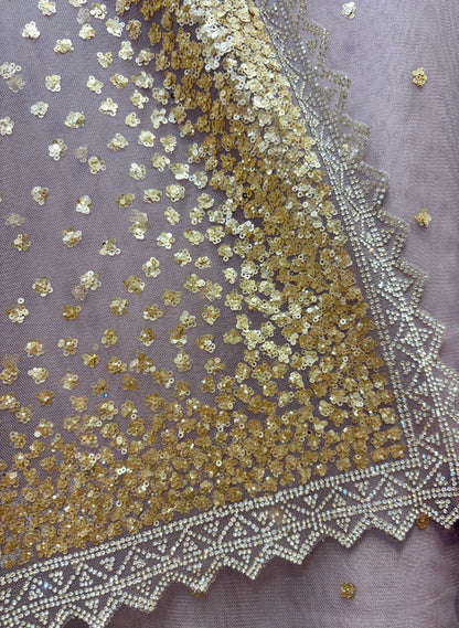 Zarmina Crystal Net Suit