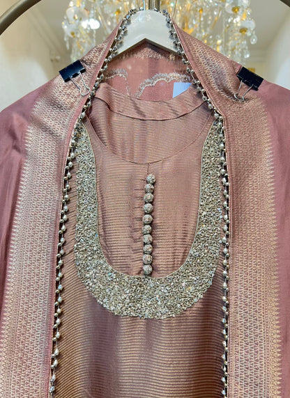 Meharin Cutdana Élan Suit (Beige)