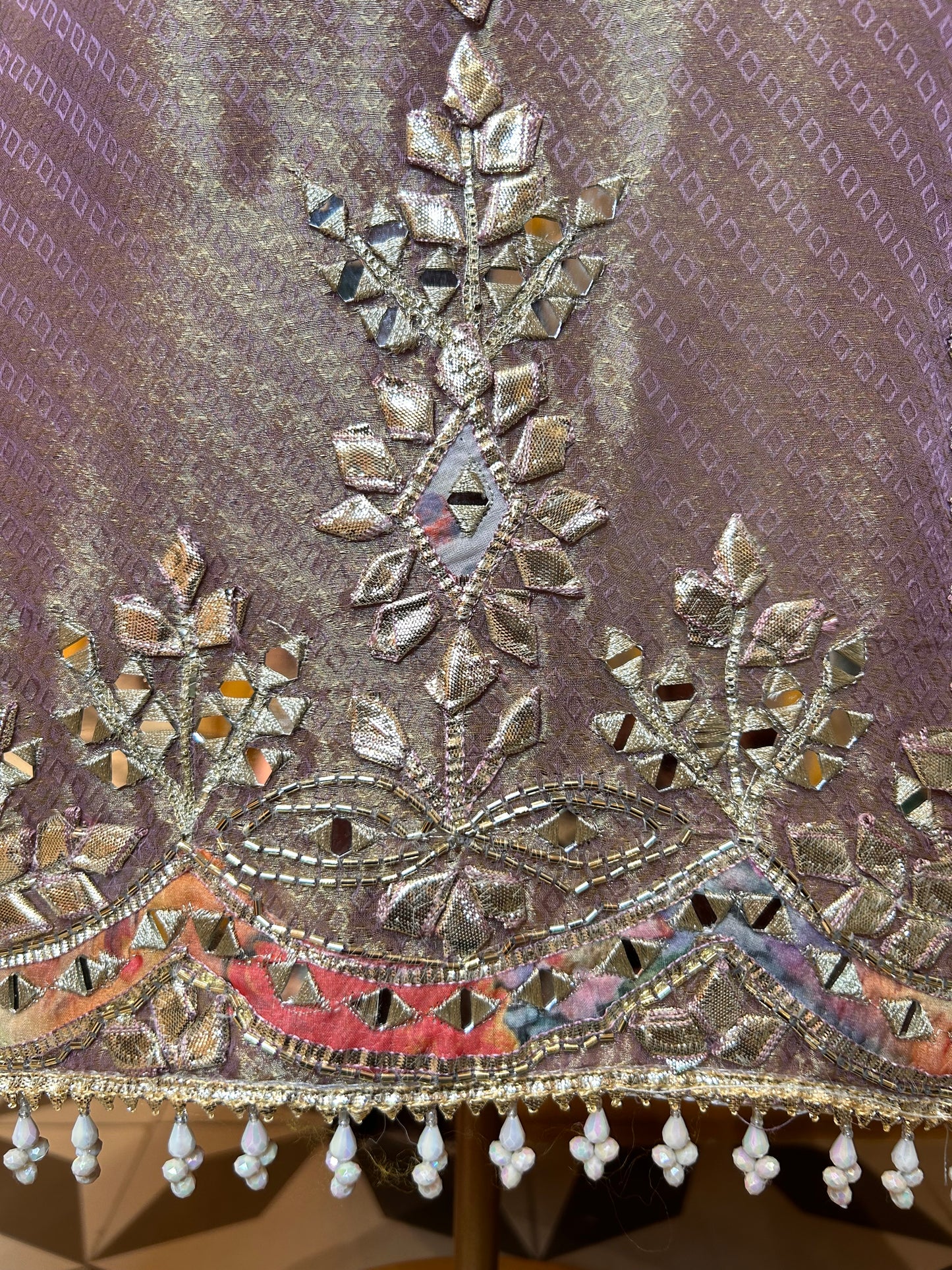Ruvani Organza Suit (Lavender)