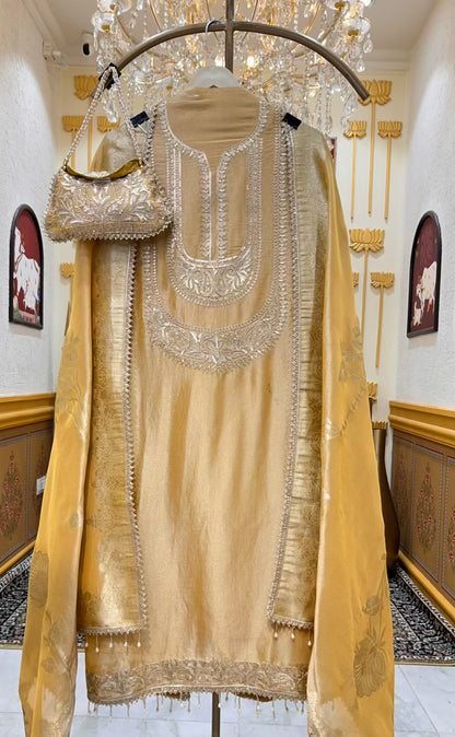 Sorelle Dori Sequin Banarasi Set