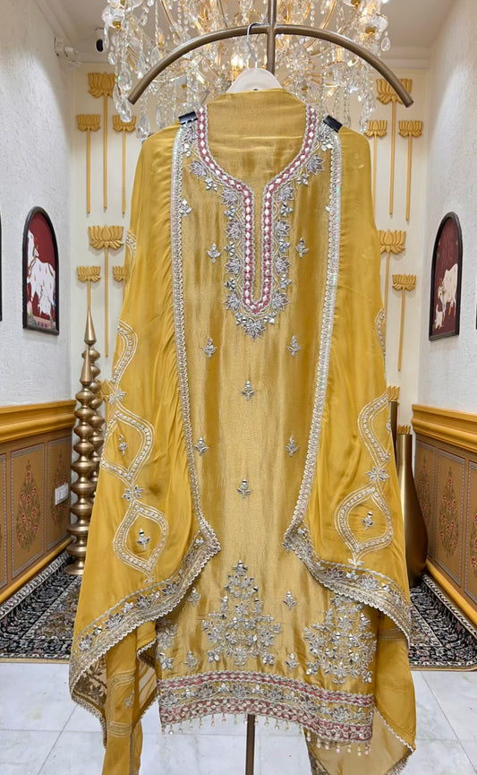 Elara Gota Élan Suit (Yellow)