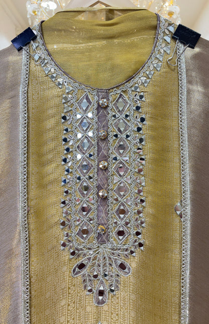 Zar Afreen Brocade Suit
