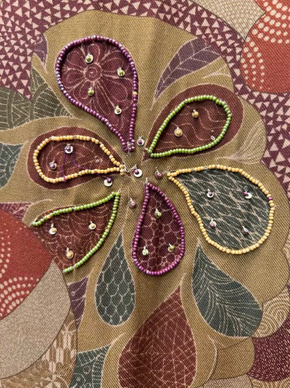 Mahroza Pashmina Suit (Mustard)