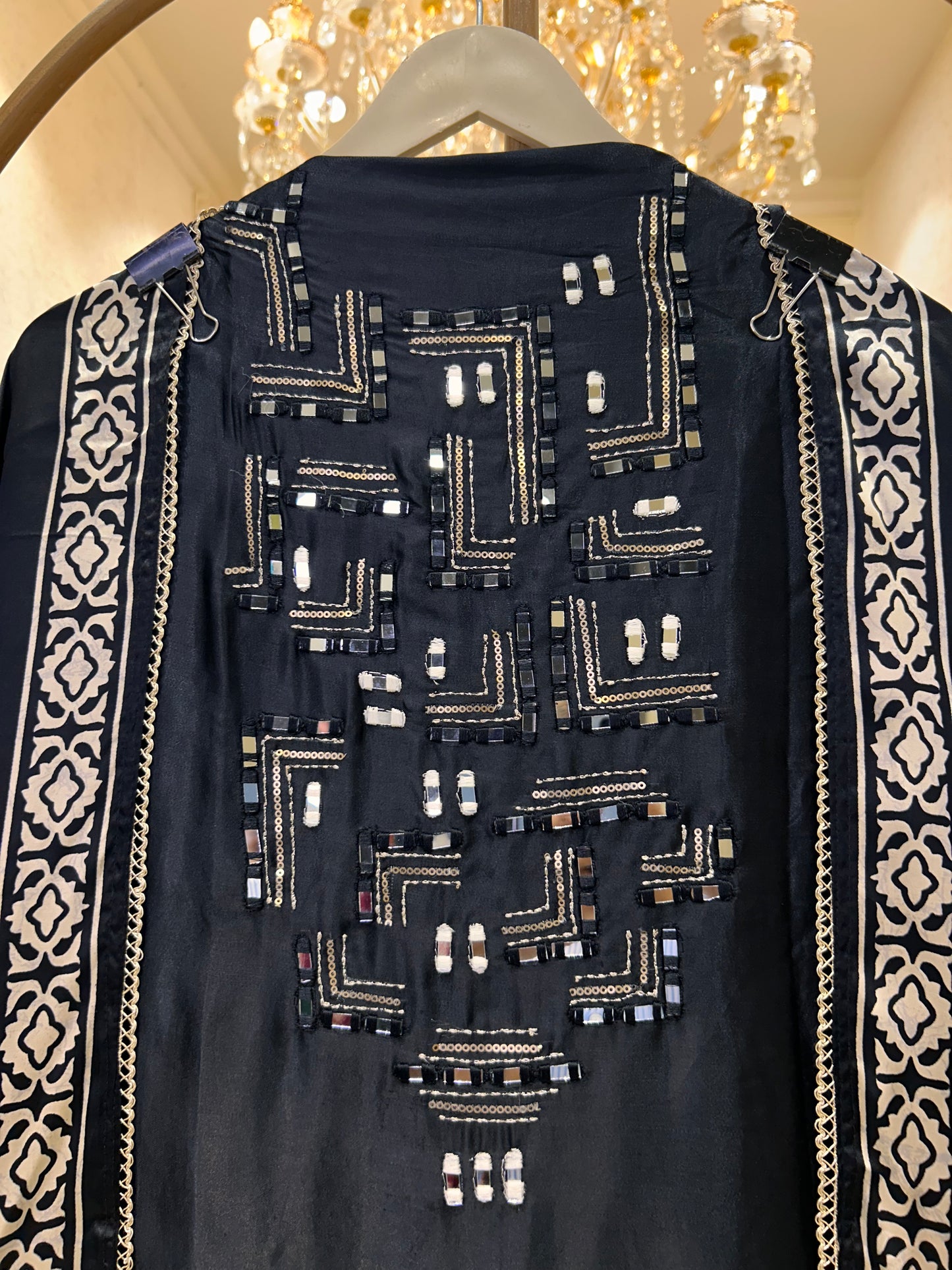 Gajji Rang Sheesha Suit