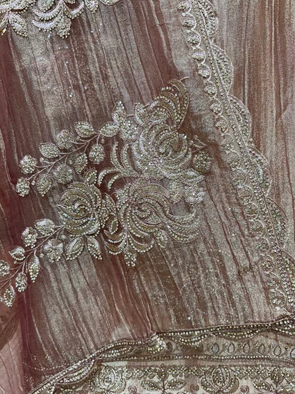 Zivara Crystal Élan Suit (Onion Pink)