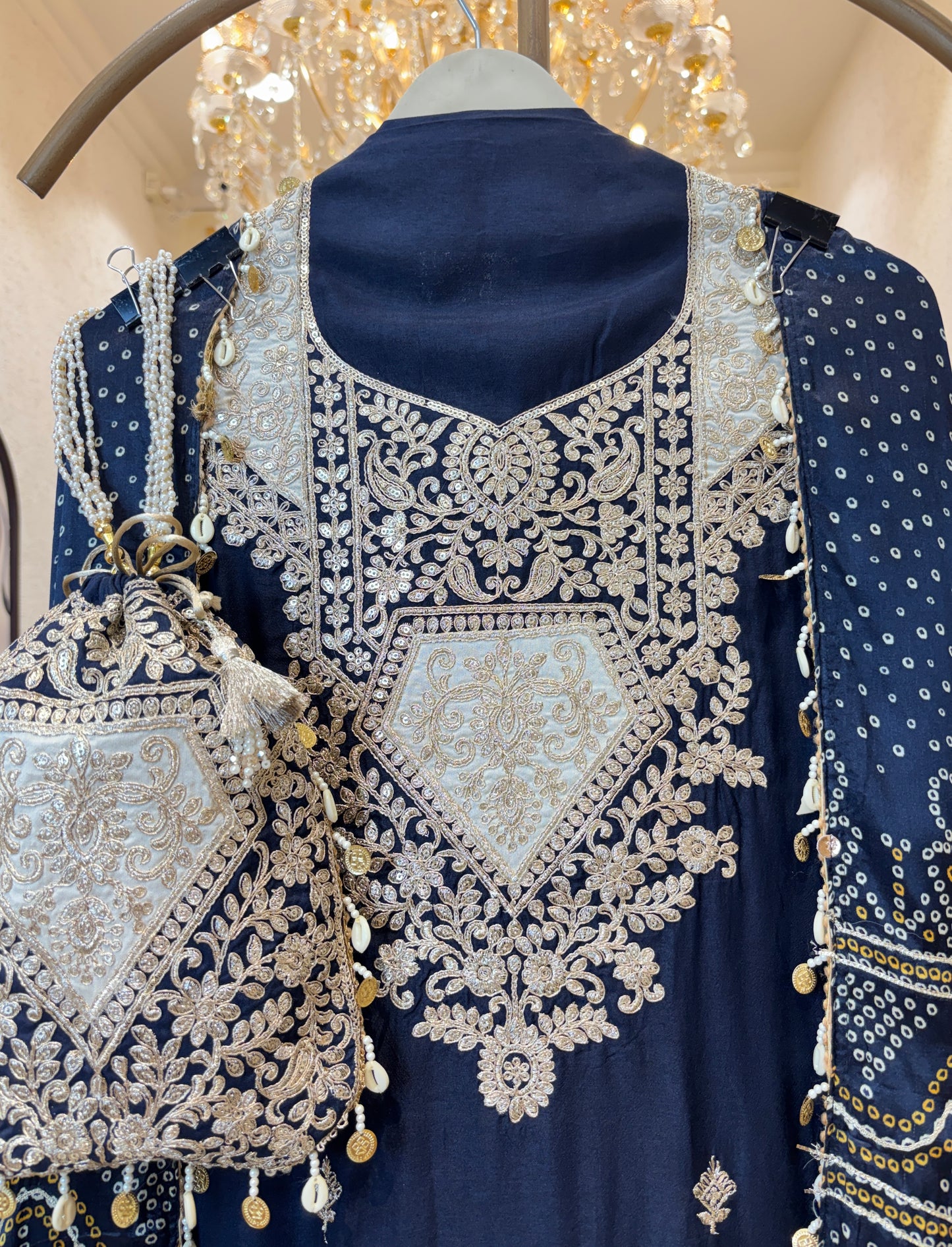 Swarnika Chanderi Suit