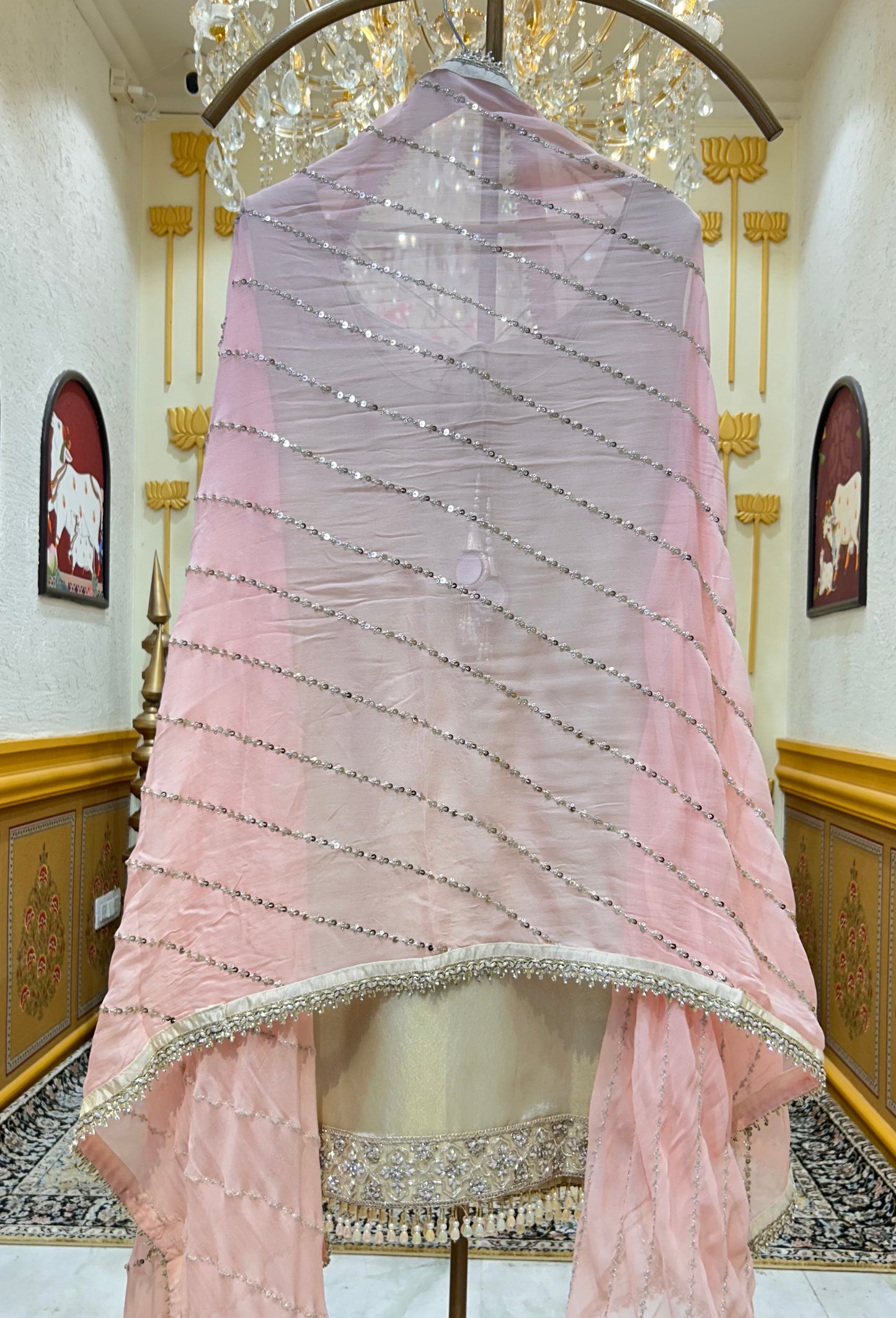 Inaya Organza Sharara Set