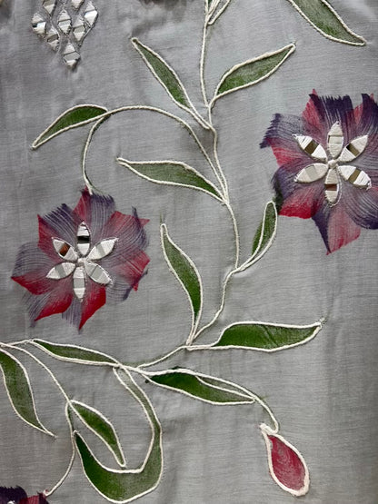 Falak Handpaint Sheesha Mul Suit