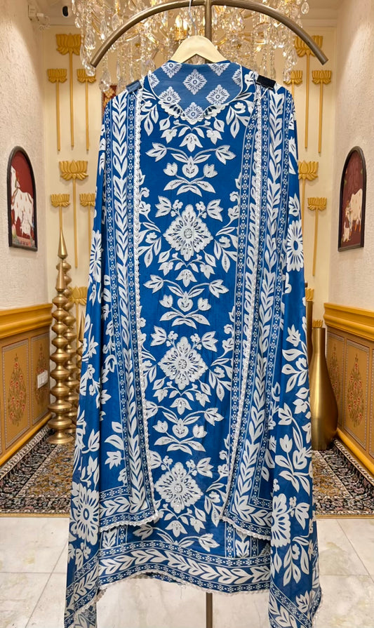 Elina Cutdana Bloom Suit (Blue)