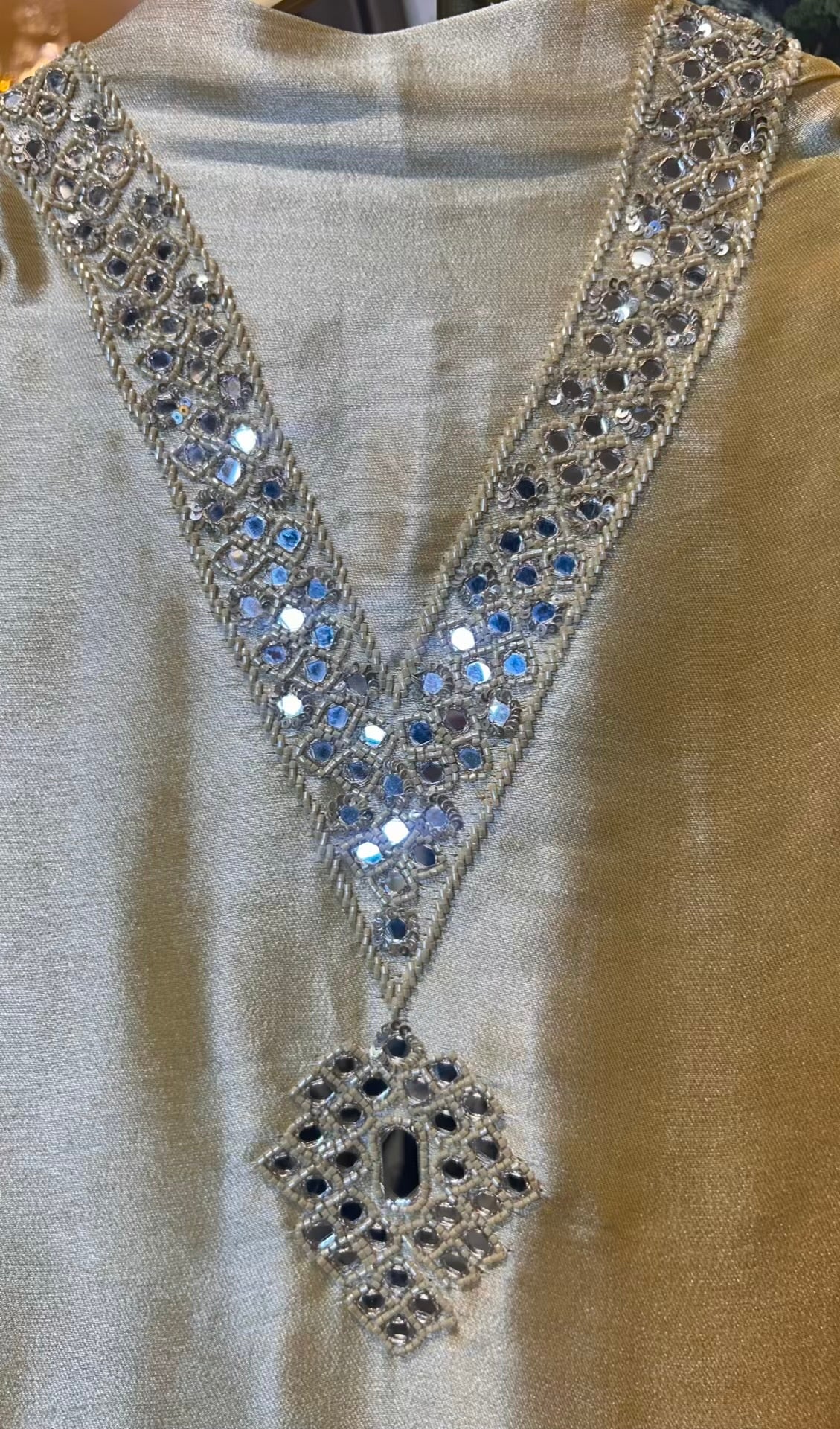 Mirazeen Organza Suit (Yellow)