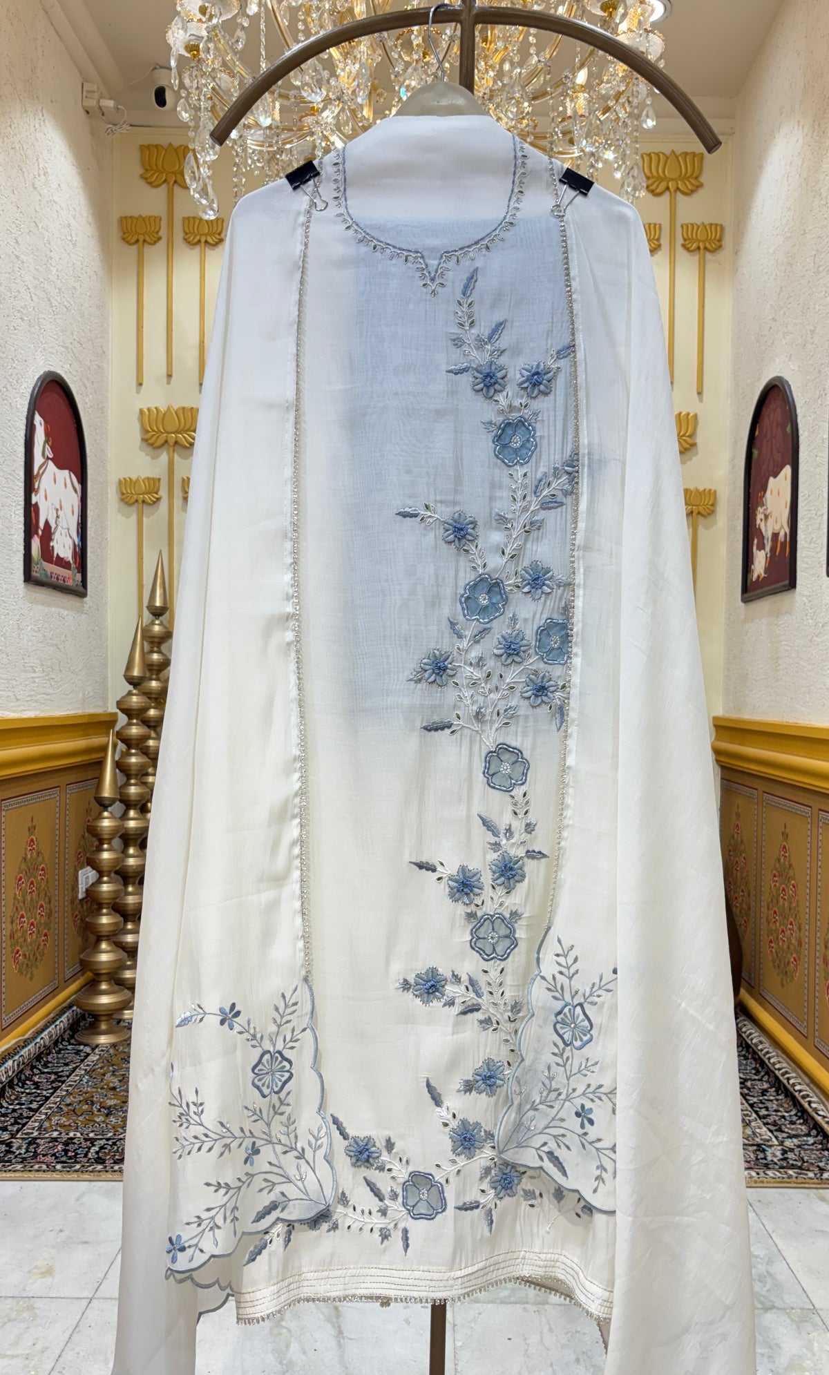 Zehra Zari Chanderi Suit