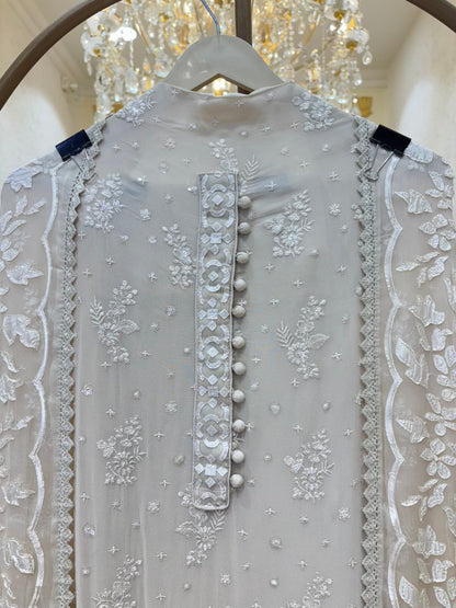 Mehrnaz Zari Georgette Suit
