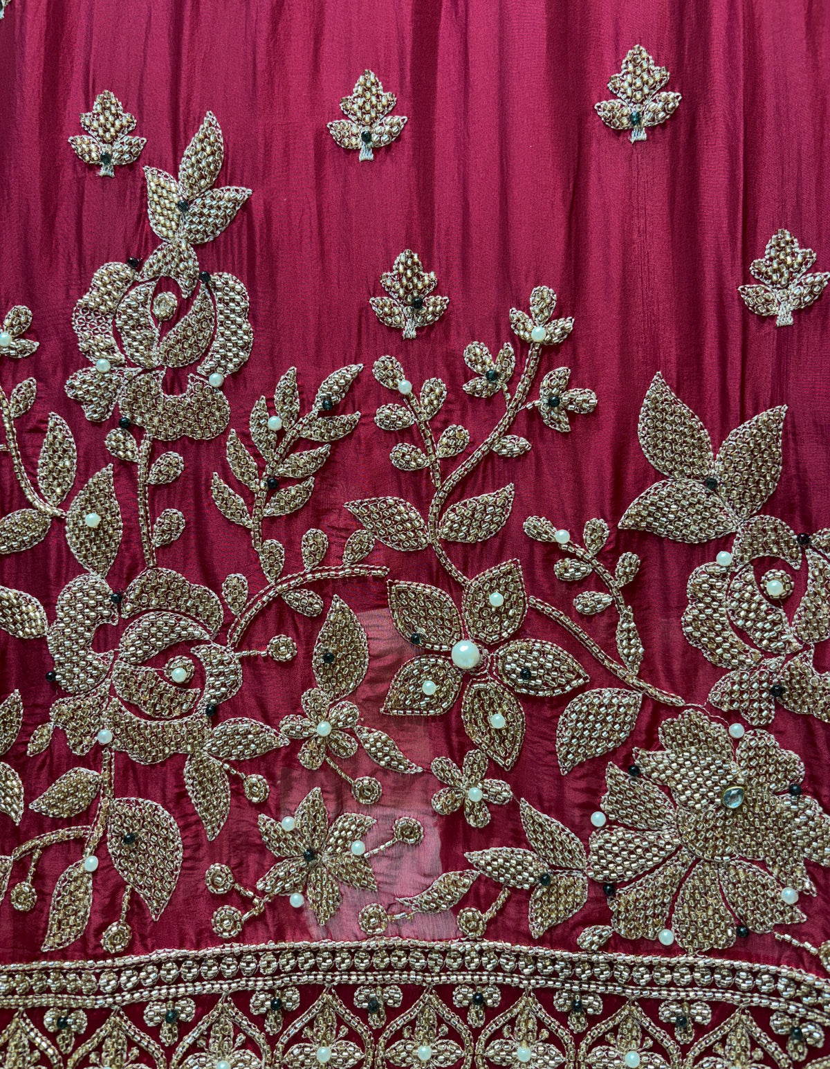 Elarune Silk Organza Suit