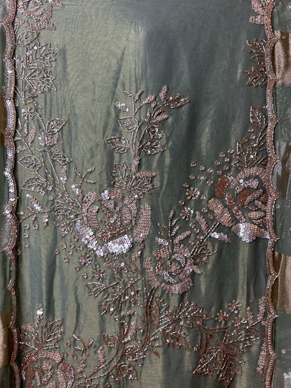 Amaira Shimmer Organza Suit