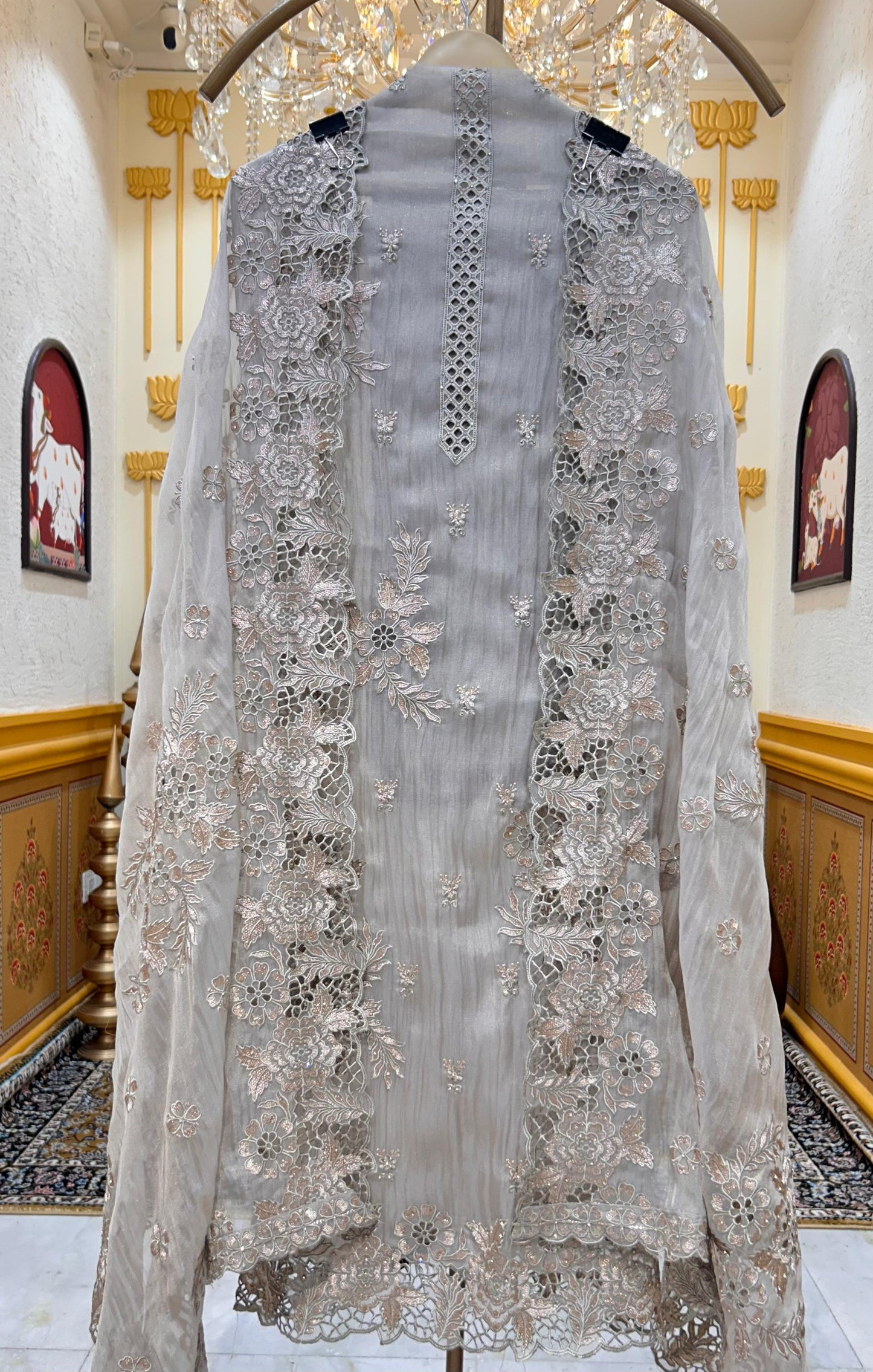 Seerat Crush Tissue Suit